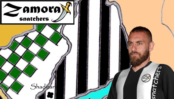 De Rossi sullo sfondi di Zamora