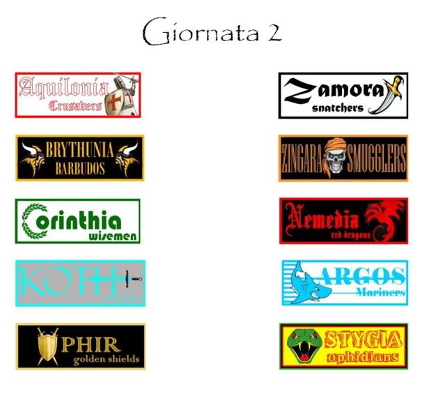 Il programma della seconda giornata