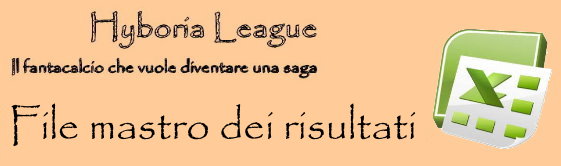File mastro dei risultati