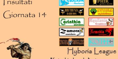 I risultati della quattordicesima giornata