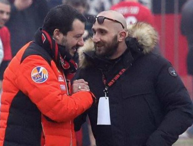Salvini con Lucci, Ultras condannato del Milan