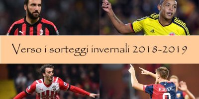 Verso i sorteggi invernali 2018-2019