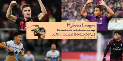 Le Rose dopo i sorteggi invernali 2018-2019