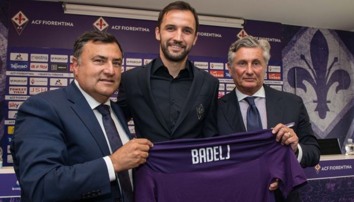 Badelj presentazione alla Fiorentina