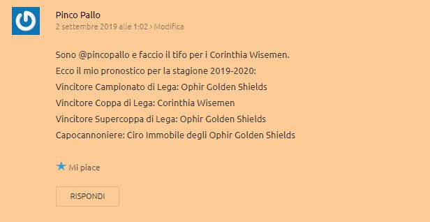 Pronostico 2019-2020