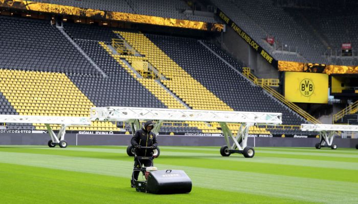 Preparazione dello stadio