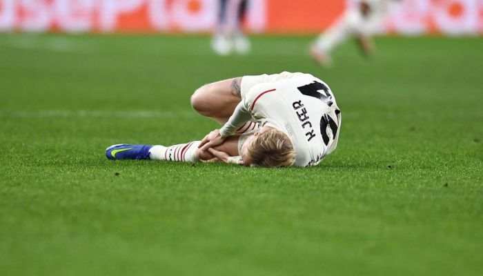 Kjaer infortunatosi contro il Genoa