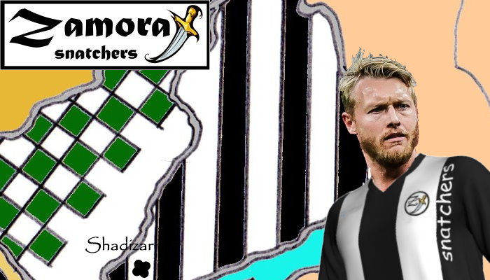 Kjaer uomo-simbolo di Zamora.