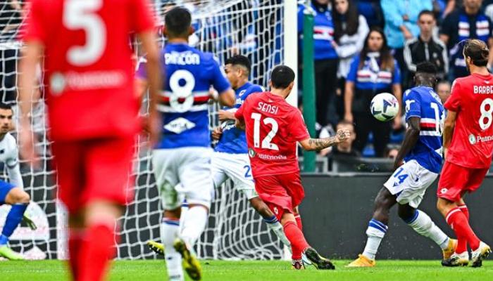 Sensi in rete contro la Sampdoria