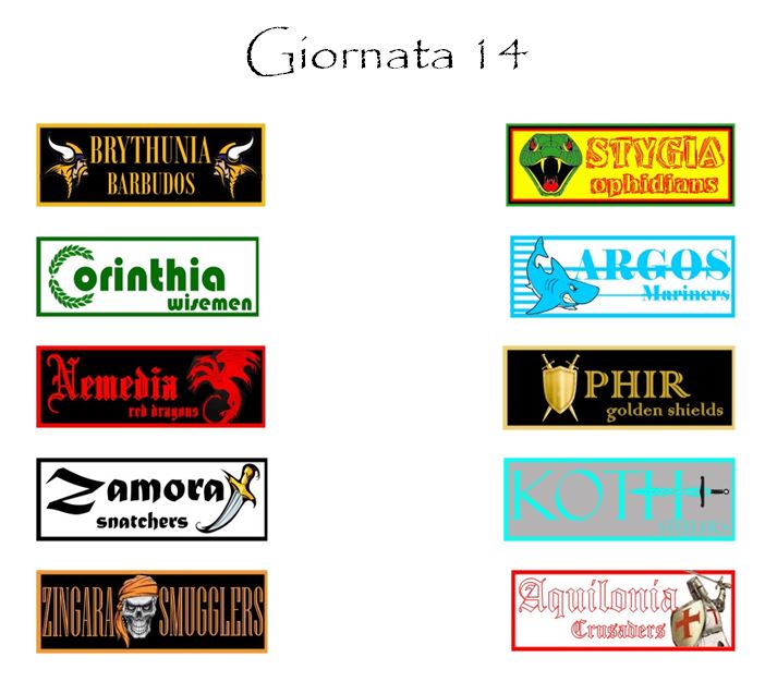 La prossima giornata del nostro fantacalcio