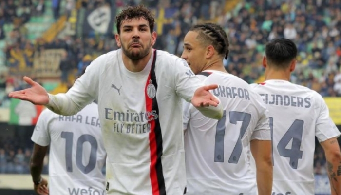 Theo Hernandez: Verona-Milan 1-3