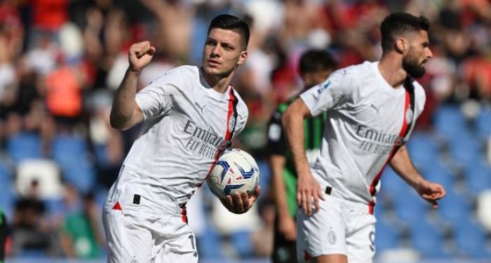 Jovic: Sassuolo-Milan 3-3