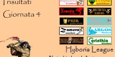 I risultati della quarta giornata del nostro fantacalcio